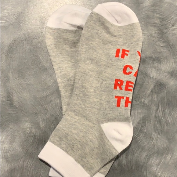 “If you can read this bring beer” socks - Picture 3 of 3